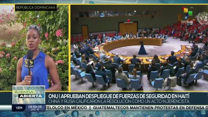 Consejo de Seguridad de la ONU aprueba despliegue de fuerza multinacional en Haití
