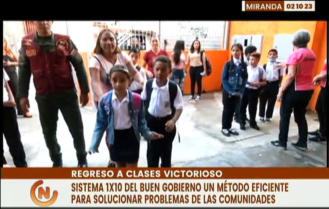 Regreso a clases exitoso y eficiente con recuperación de los espacios realizado por las Bricomiles
