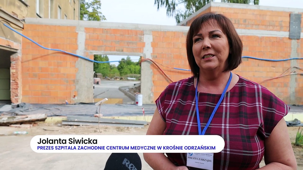 Gazeta Lubuska. Krosno Odrzańskie. Szpital w remoncie