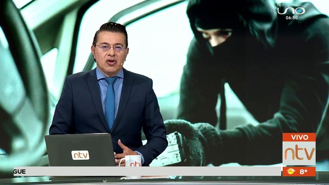 Video: Los dueños de lo ajeno se llevaron una laptop de un vehículo estacionado