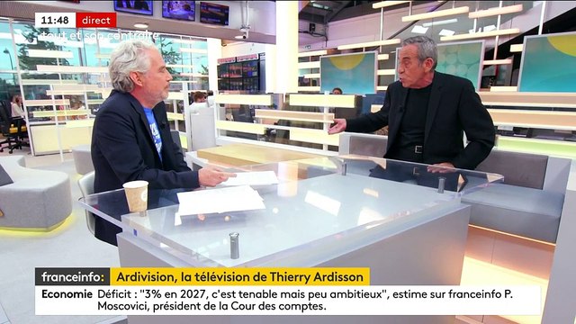 C'est désagréable ! : Lassé par les questions de Philippe Vandel, Thierry Ardisson pousse un coup de gueule sur Franceinfo