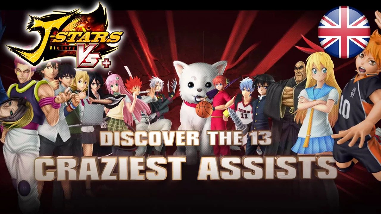 J-Stars Victory VS+ - PS4/PS3/PS Vita - The Craziest Assists (English Trailer)