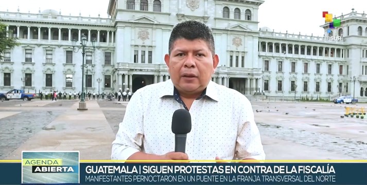 Manifestaciones sociales en Guatemala exigen respeto a la democracia