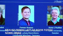 Magyar tudós kapja idén a fizikai Nobel-díjat