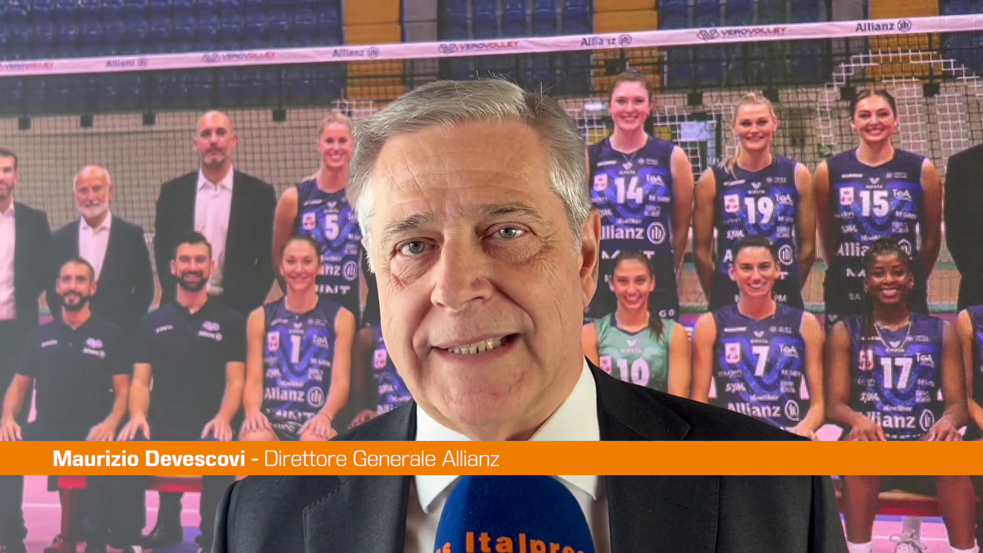 Video Allianz Vero Volley Milano, Devescovi \
