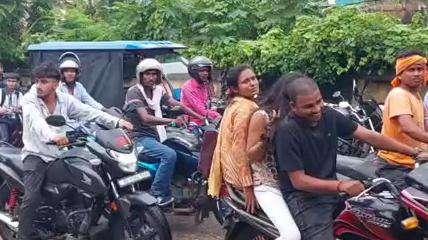 गया: शेरघाटी में लगा भीषण जाम, जाम से आमजन परेशान