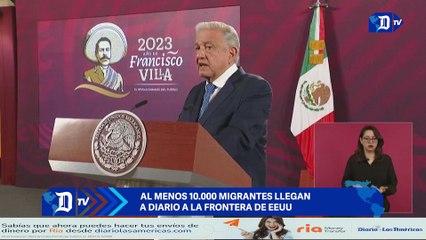 下载视频: Al menos 10.000 migrantes llegan a diario a la frontera de EEUU | El Diario en 90 segundos