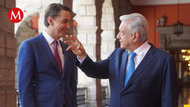 Se reúne AMLO con funcionarios de EU en Palacio Nacional