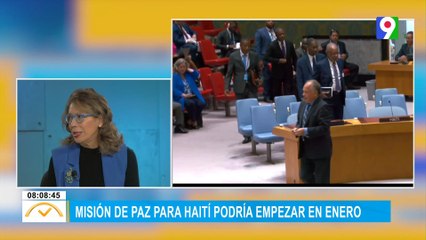 Misión de paz para Haití podría empezar en enero | El Despertador SIN