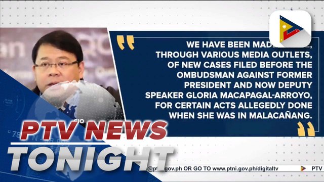 Rep. Arroyo belies accusations being hurled against her during stint as president