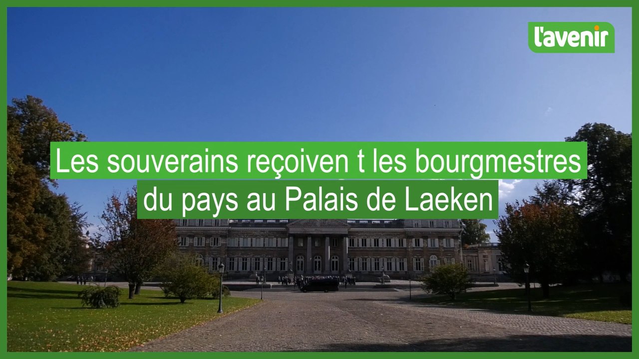 Les souverains reçoivent les bourgmestres du pays au Palais de Laeken