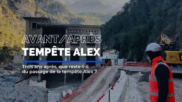 Avant/Après ... Trois ans après, que reste-t-il du passage de la tempête Alex ?