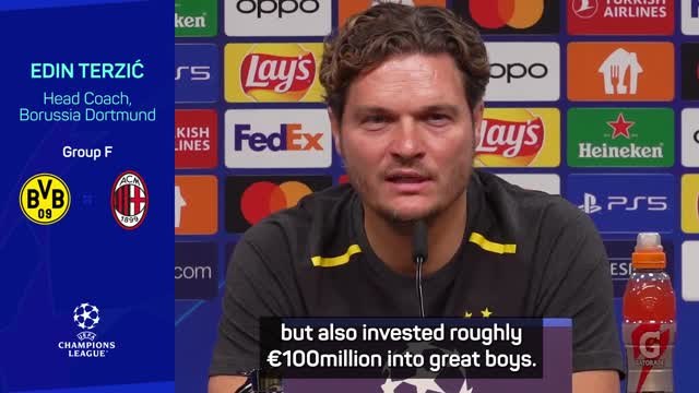 Dortmund anticipating intense 'must-win' Milan encounter