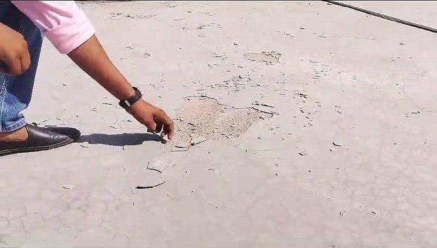 स्कूल भवनों की मरम्मत पर करोड़ों उड़ाए, प्लास्टर के नाम पर छतों पर डाला सीमेंट का घोल