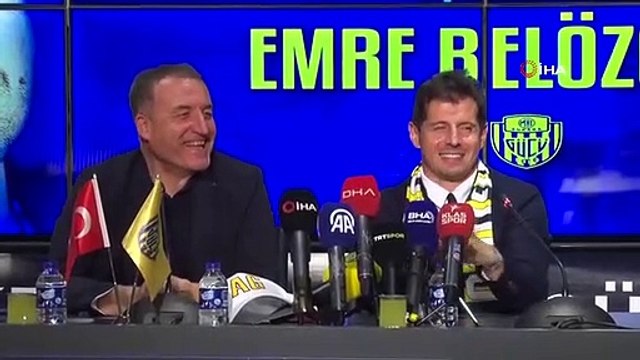 Emre Belözoğlu est devenu le nouvel entraîneur du MKE Ankaragücü