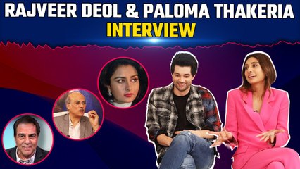 Rajveer Deol, Paloma Thakeria, Avnish Barjatya Interview: अपने Parents और Dharmendra से ये सीखा!