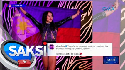 Pinay gymnast na si Aleah Finnegan, pasok na sa 2024 Paris Olympics | Saksi