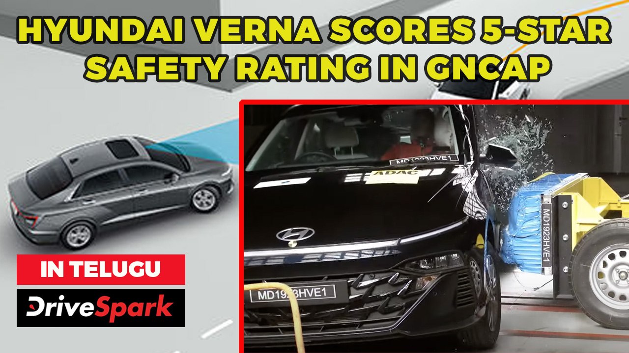 Hyundai Verna Scores 5-Star Safety Rating In GNCAP | latest Automobile news | Arun Teja