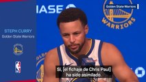 Curry opina sobre el fichaje de Chris Paul en Golden State