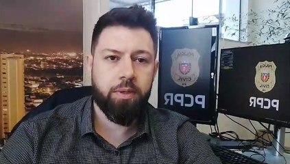 Delegado Gabriel Menezes, da 7ª Subdivisão Policial, dá detalhes sobre o caso do cachorro arrastado por motocicleta