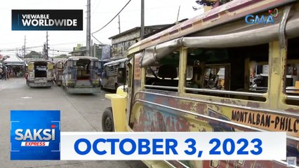 Saksi Express: October 3, 2023 [HD]