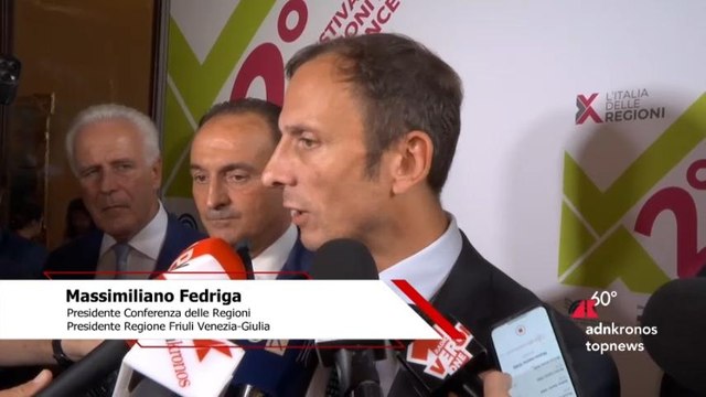 Regioni, Fedriga: Dal Governo attendiamo risposte su sanità e infrastrutture