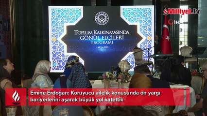 Emine Erdoğan, Gönül Elçileri ile bir araya geldi