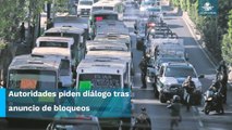 Transportistas realizarán bloqueos este 3 de octubre; estos serán los puntos afectados