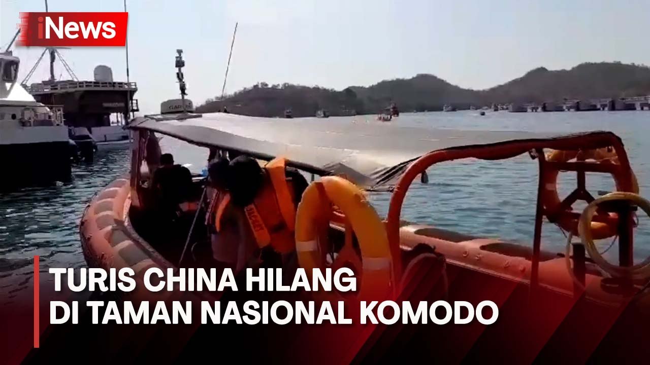 Turis Asal China Hilang di TN Komodo, Pencarian Dilakukan di Darat dan Laut