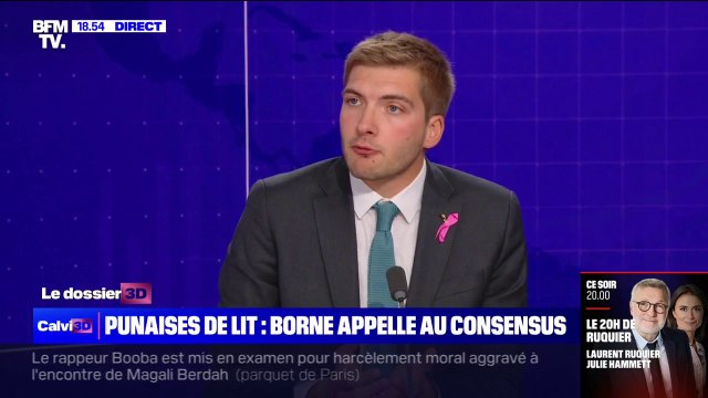 Robin Reda (Renaissance): Le fléau des punaises de lit doit être reconnu