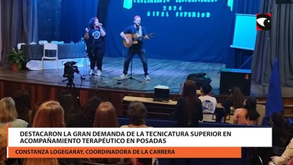 Gran demanda de la Tecnicatura Superior en Acompañamiento Terapéutico en Posadas este año tuvieron que abrir las inscripciones dos veces