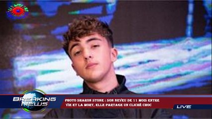 PHOTO Sharon Stone : son neveu de 11 mois entre  vie et la mort, elle partage un cliché choc