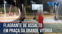 Flagrante de assalto em praça da Grande Vitória