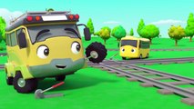 Runaway Train! Buster to the Rescue! - Go Buster - Bus cartoons & Kids stories