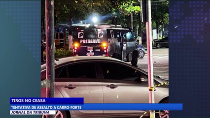 Tentativa de assalto a carro-forte no Ceasa