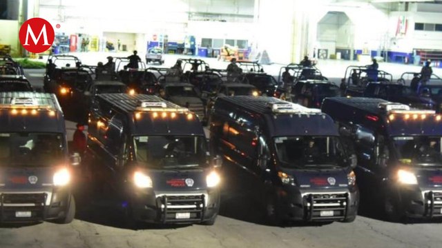 Trasladan 119 reos de Nuevo León a penales federales