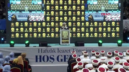 ERBAŞ HAFIZLARIMIZIN EĞİTİMLERİNİ DEVAM ETTİRİP AKADEMİSYEN OLMALARI BİZİM İÇİN ÇOK ÖNEMLİ