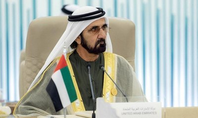 محمد بن راشد يُصدر قانونًا  يتعلق"بشعارٍ خاص" لإمارة دبي