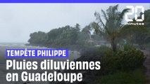 Tempête Philippe : La Guadeloupe déplore « quelques dégâts » sous les pluies diluviennes