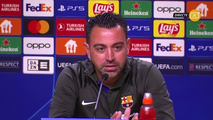 Xavi: "Tenemos que abandonar los fantasmas de Champions"