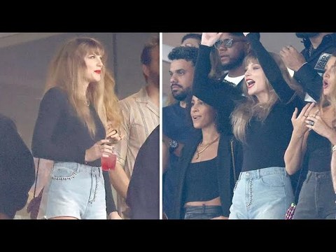 Taylor Swift puts on sexy display at NFL game as she supports 'boyfriend' Travis Kelce