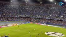 Así fue el espectacular ambiente del Diego Armando Maradona en el Nápoles-Real Madrid