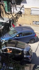 Woman Screams At Parking Man