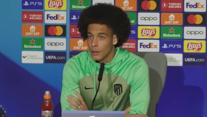 Witsel habla antes del Feyenoord - Atlético de Madrid