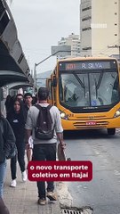 Novo sistema de transporte coletivo de Itajaí começa no dia 21