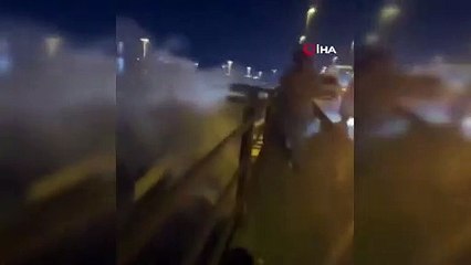 Venedik'te korkunç kaza! Köprüden uçan otobüste can pazarı