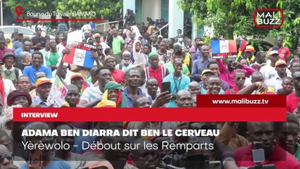 Download Video: La Bourse du Travail est le symbole de la liberté et de la Démocratie au Mali déclare Adama Ben Diarra dit Ben le Cerveau