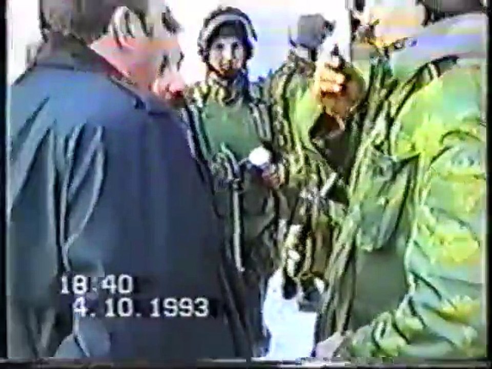 Арест Макашова, Руцкого, Хасбулатова. 4 октября 1993 г. Дом Советов