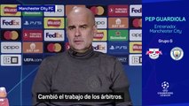 La crítica de Guardiola al VAR: 