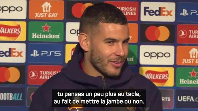 PSG - L. Hernandez : Le Lucas Hernandez guerrier est toujours là !